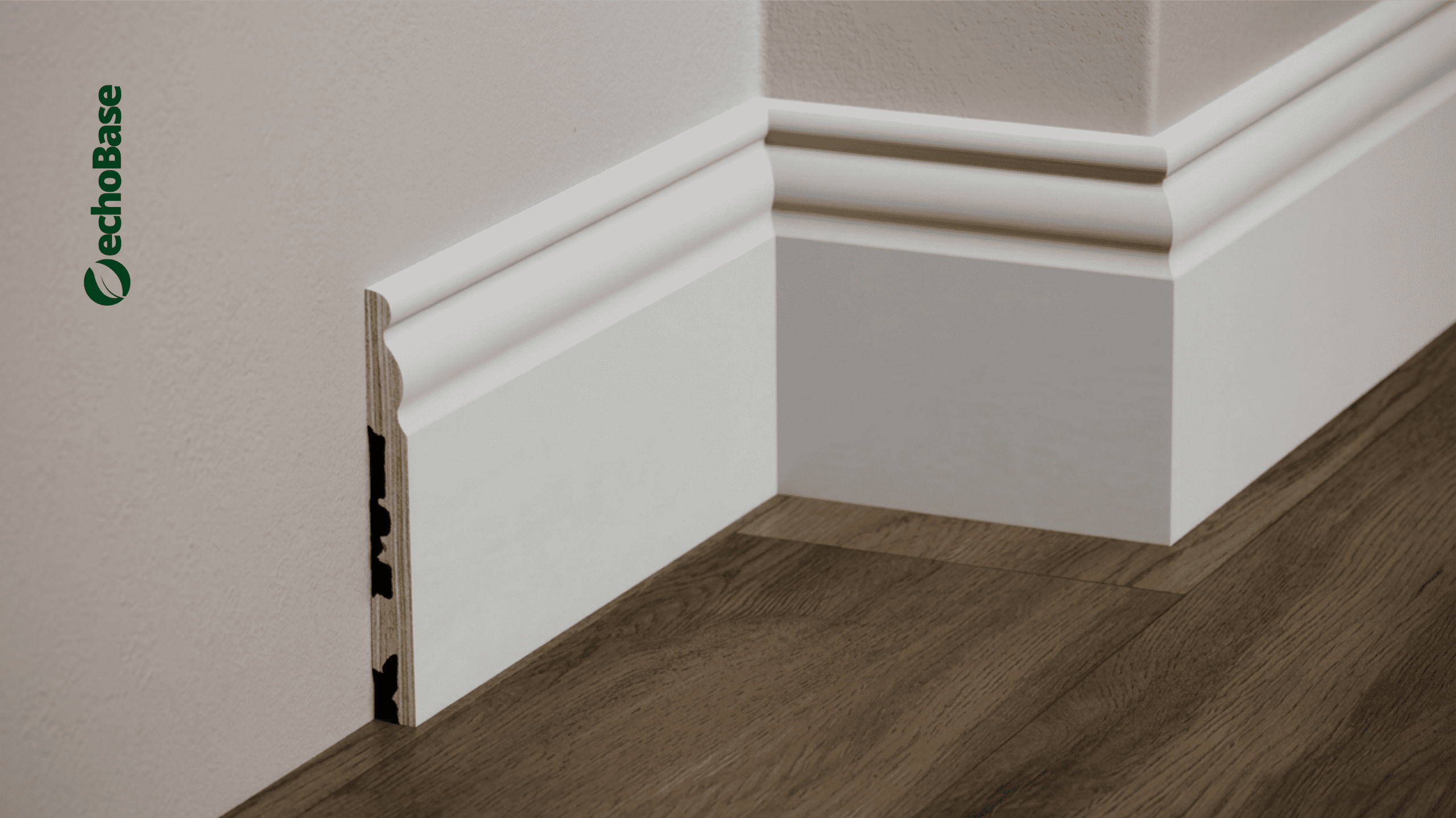 echoBase — Rodapés de alto padrão com design exclusivo